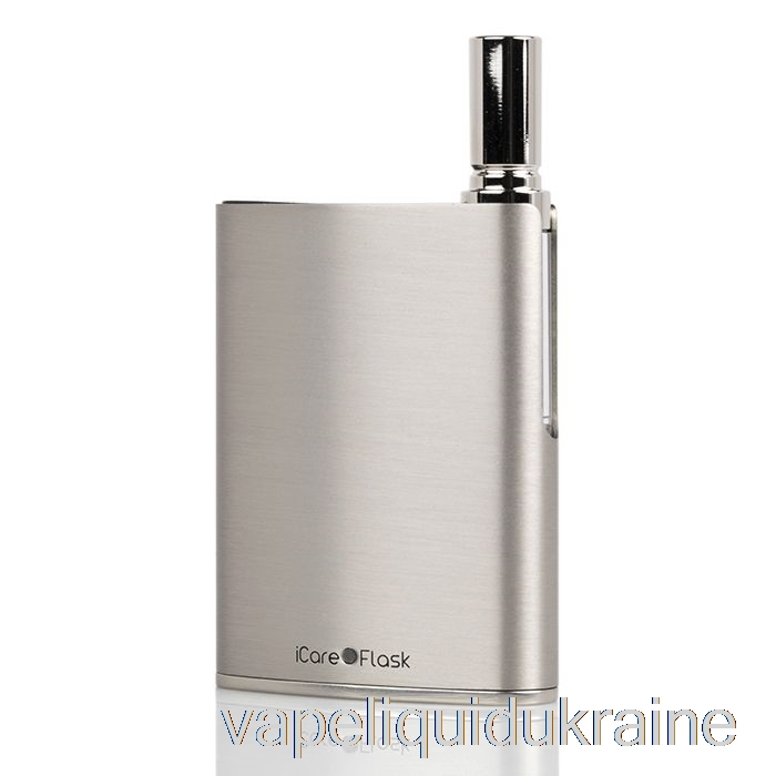 Vape Liquid Ukraine Eleaf iCare Flask Starter Kit Silver